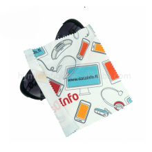 Изготовленные на заказ ювелирные изделия с логотипом очки микрофибры ткань для очистки